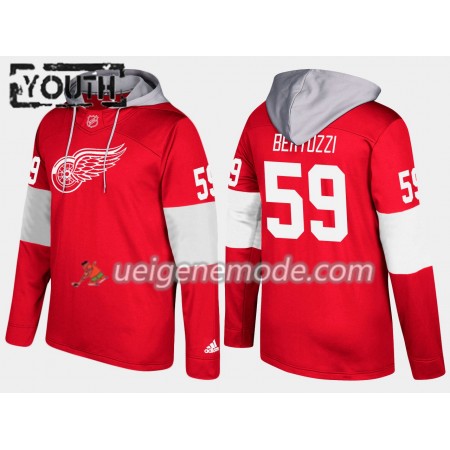 Kinder Detroit Red Wings Tyler Bertuzzi 59 N001 Pullover Hooded Sweatshirt